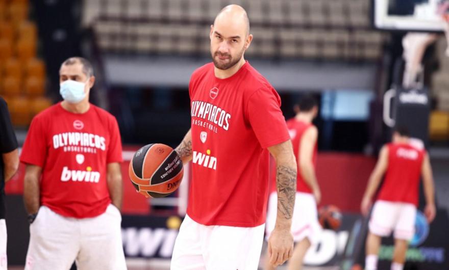 Χωρίς Σπανούλη για όλο το δεύτερο ημίχρονο ο Ολυμπιακός