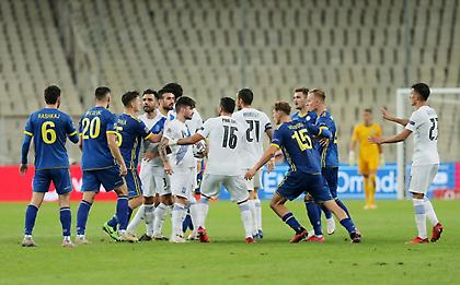 Ελλάδα-Κόσοβο: Ένταση στο φινάλε του αγώνα