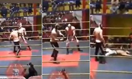 Σοκ: Έπεσε νεκρός παλαιστής σε διάρκεια αγώνα wrestling (video)