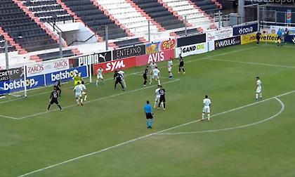 Το 2-1 του ΟΦΗ κόντρα στον Παναθηναϊκό (video)