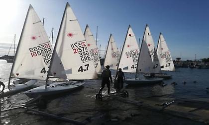 Παπαδόπουλος και Βλαχάκη κέρδισαν το πανελλήνιο πρωτάθλημα Λέιζερ 4,7