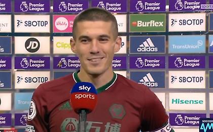 Τρομερός και... ξεκαρδιστικός Κόουντι για τον Φαν Ντάικ και το βραβείο του MotM! (vids)