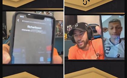 Γκάφα Νεϊμάρ: «Έδωσε» το τηλέφωνο του Ριτσάρλισον