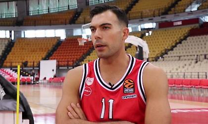 Σλούκας: Να πετύχω με τον Ολυμπιακό. Δεν υπάρχει κάτι μεγαλύτερο! (videos)