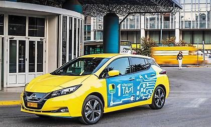 Το LEAF, πρώτο αμιγώς ηλεκτρικό ταξί στην Ελλάδα