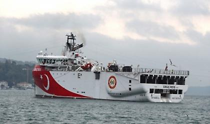 Στα 15 ναυτικά μίλια από το Καστελόριζο το Ορούτς Ρέις (pic)