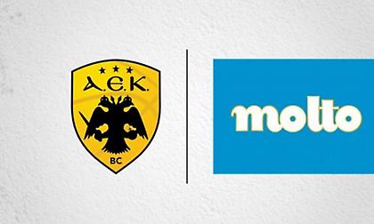 Συνεργασία της ΑΕΚ με Chipita και Molto