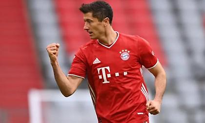 Πεντάρα η Μπάγερν, χατ-τρικ ο Λέβα!