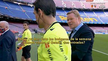 Την έπεσε στον διαιτητή ο Κούμαν (pics)