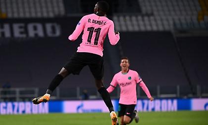 Ντεμπελέ και… τύχη άνοιξαν το σκορ στο Γιουβέντους-Μπαρτσελόνα (video)