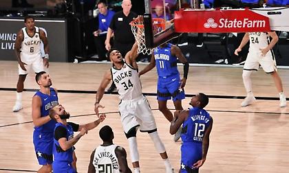 NBA: Απίστευτο Τοπ-50 από τη «φούσκα» με Γιάννη και Ντέιβις στην κορυφή (Video)