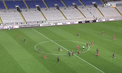 Γκολ… πίσω από τη σέντρα έβαλε η Ομόνοια στην Αϊντχόφεν! (video)