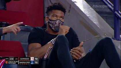 Πανηγύρισε καλάθι του ΜακΚίσικ ο Αντετοκούνμπο