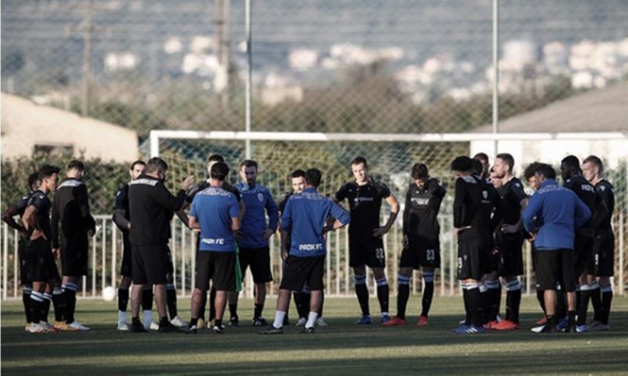 Τακτική ενόψει Παναιτωλικού στον ΠΑΟΚ