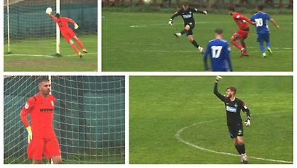 Σκόραρε με βολέ τερματοφύλακας στη Ρουμανία (video)