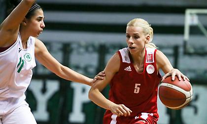 Μπάσκετ γυναικών: Άνετα Ολυμπιακός και Παναθηναϊκός
