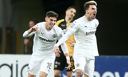Το 1-0 του ΟΦΗ κόντρα στην ΑΕΚ (video)