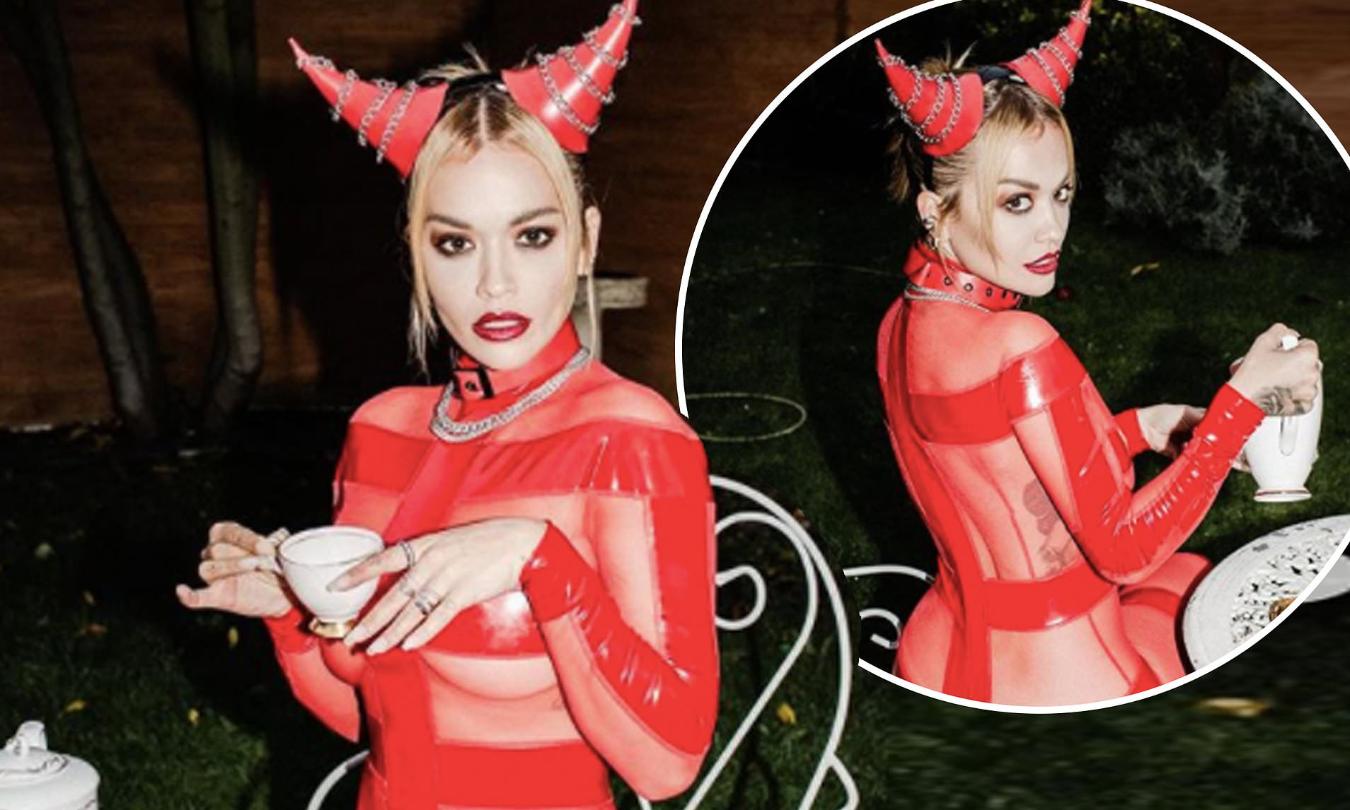 Η σέξι αμφίεση της Ρίτα Όρα για το Halloween (pics)
