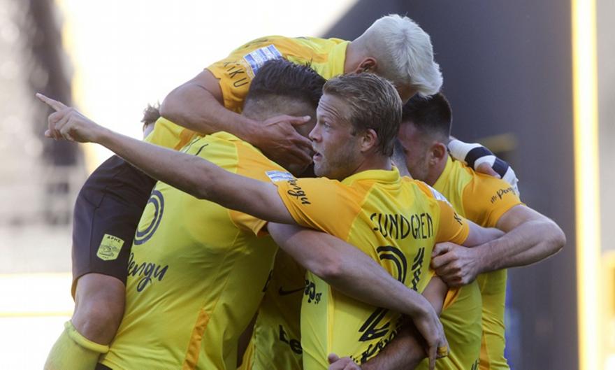 Η παρακάμερα της πέμπτης νίκης του Άρη (video)