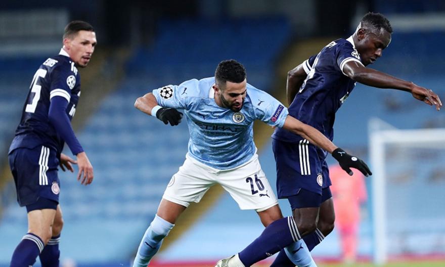 Μάντσεστερ Σίτι-Ολυμπιακός 3-0