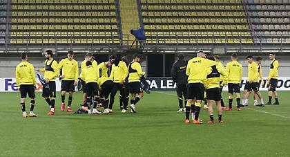 Η προπόνηση της ΑΕΚ στην Ουκρανία (pics)