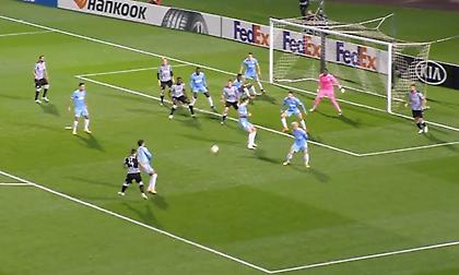 Το 1-1 του ΠΑΟΚ με Αϊντχόφεν (video)