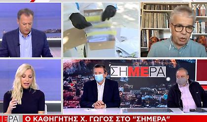 Γώγος σε ΣΚΑΪ: Ο κορωνοϊός έγινε πιο μεταδοτικός – Δεν αποκλείεται παράταση του lockdown