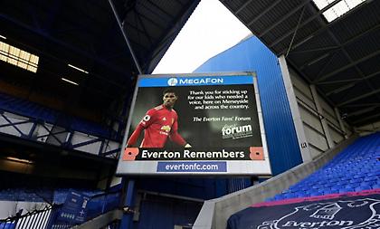 Συγκλονιστικό: Οι οπαδοί της Έβερτον ευχαρίστησαν τον Ράσφορντ!