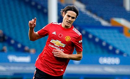 Άνοιξε λογαριασμό ο Καβάνι με τη Μάντσεστερ Γιουνάιτεντ