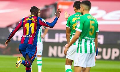 Το 1-0 της Μπαρτσελόνα με «κεραυνό» του Ντεμπελέ (video)