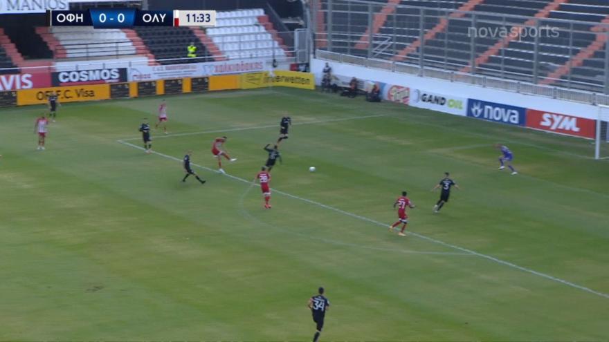 Άγγιξε το γκολ με Χασάν ο Ολυμπιακός (video)