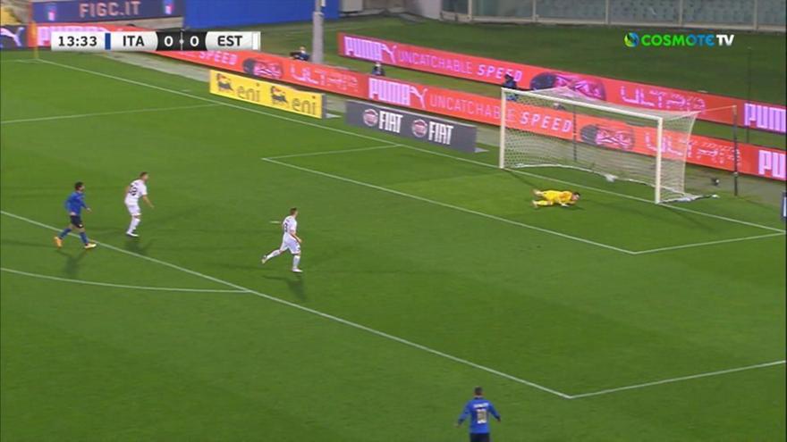 Ιταλία-Εσθονία: Το γκολ του Γκρίφο (video)