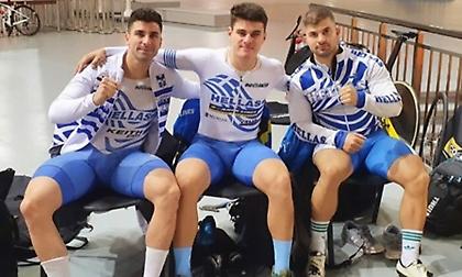 «Χάλκινη» η Εθνική ποδηλασίας πίστας