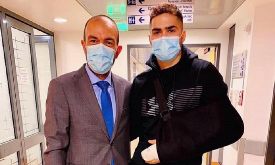 Χειρουργήθηκε ο Τολιόπουλος