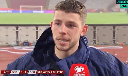 Δάκρυσε on camera ο Κρίστι για την ιστορική πρόκριση της Σκωτίας (video)