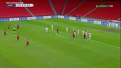 Τα highlights από τη νίκη της Αλβανίας επί της Λευκορωσίας