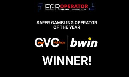 H GVC Holdings (bwin) κατακτά την κορυφαία διάκριση: «Safer gambling operator of the year»