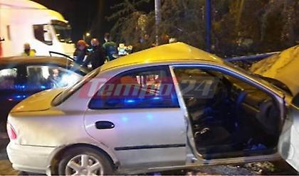 Τροχαίο με πέντε τραυματίες στην Πάτρα
