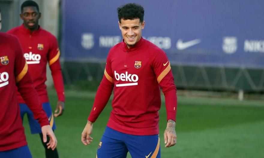 Με Κουτίνιο η αποστολή της «Μπάρτσα» για Ατλέτικο