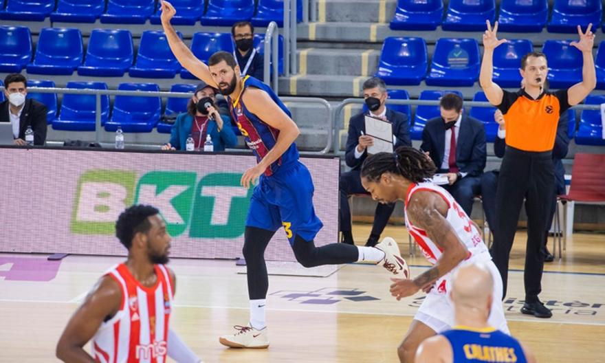 Μπαρτσελόνα-Ερυθρός Αστέρας 76-65