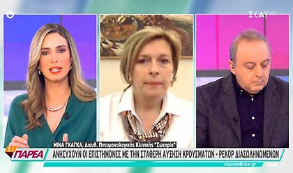 Γκάγκα σε ΣΚΑΪ: Αν δεν προσέξουμε μπορεί να γίνουμε Ιταλία - Δεν ξέρω τι συμβαίνει στη Θεσσαλονίκη