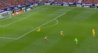 Τρομερή ποδιά του Καράσκο στον Τερ Στέγκεν και 1-0 η Ατλέτικο από τα... 30 μέτρα (video)