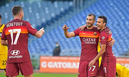 Οβίδα Μχιταριάν για το 2-0 της Ρόμα