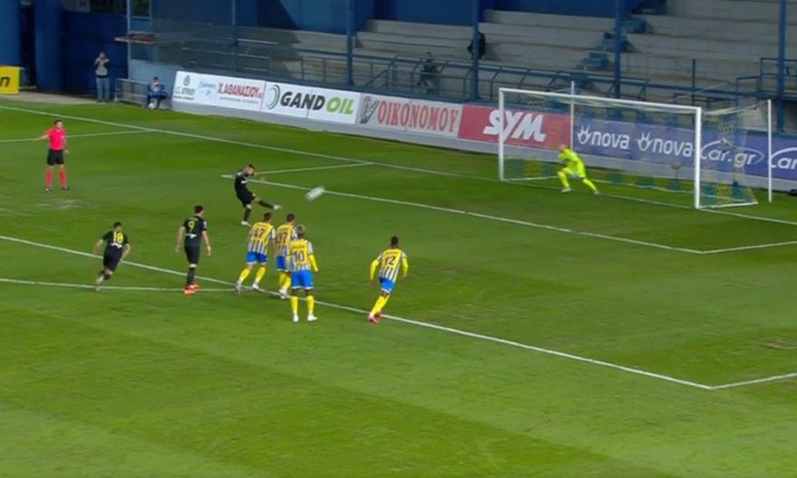 Το 1-0 του Άρη με άψογο πέναλτι του Γκάμα (video)