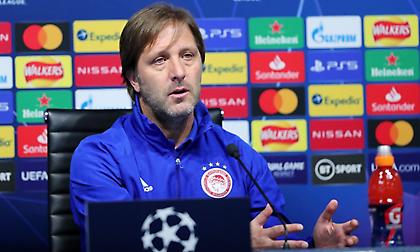 Live streaming: Η συνέντευξη Τύπου του Ολυμπιακού