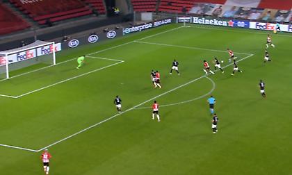 Μείωσε η Αϊντχόφεν κόντρα στον ΠΑΟΚ (video)