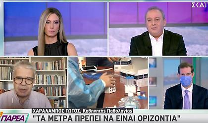Γώγος σε ΣΚΑΪ: Πριν τις 14 Δεκεμβρίου είναι δύσκολο να ανοίξει κάτι
