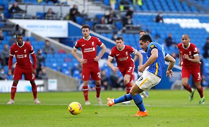 Μπράιτον-Λίβερπουλ: Έχασαν πέναλτι οι «γλάροι»