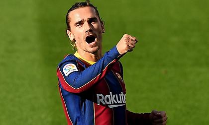 Απίθανη οβίδα του Γκριεζμάν για το 2-0 της Μπαρτσελόνα