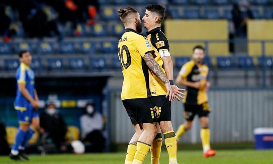 Το 1-0 της ΑΕΚ με Λιβάγια (video)